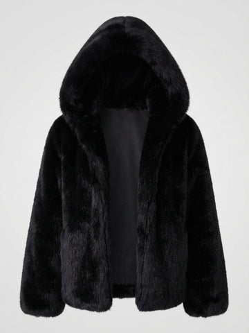 Radiant Oversized Faux Fur Coat