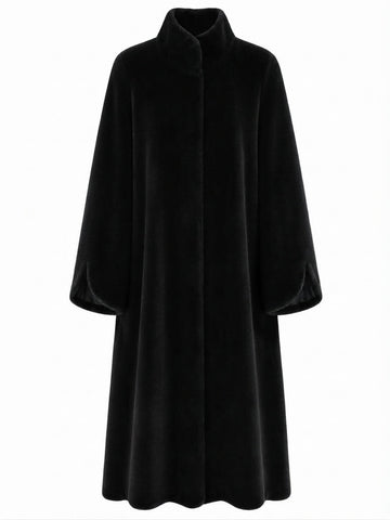Limitless Blue Faux Fur Coat