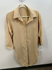 Textured Crinkle Longline Shacket