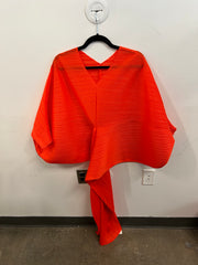 The Bold Pleated Lantern-Sleeve Maxi Dress
