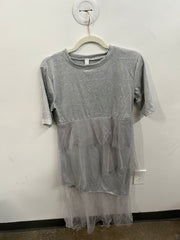 Velvet & Tulle Layered T-Shirt Dress