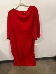 The Avant-Garde Draped Column Maxi Dress