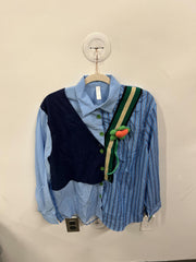 The Patchwork Deconstructed Poplin Shirt