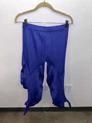 Cobalt Origami-Pleat Trousers