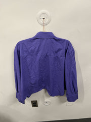 The Sculpted Hem Poplin Shirt
