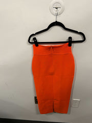 Marigold High-Waist Button Skirt
