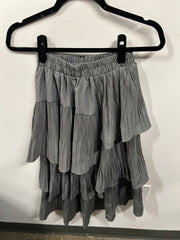 The Ariela Pleated Tiered Skirt