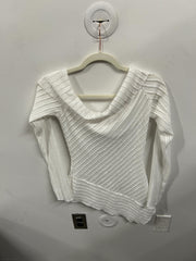 The Asymmetric Drape Knit Top