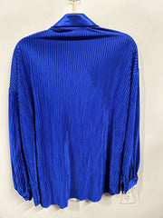 Cobalt Plissé Lounge Set