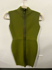 The Olive Sculpted Sheath Dress