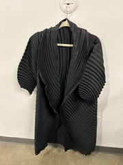 Issey Miyake Pleats Please Cocoon Coat