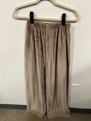 Champagne Gold Plissé Lounge Set