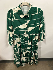 The Marais Graphic Print Shirtdress