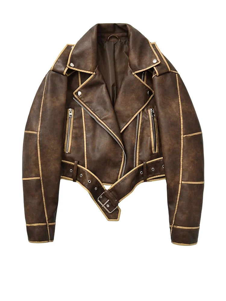 Fearless Faux Leather Moto Jacket