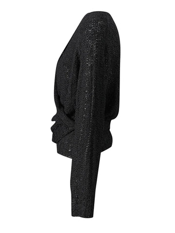 Confidenct Knit Wrap Cardigan