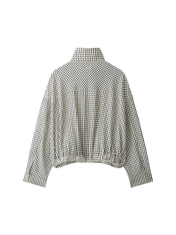 Confident Plaid Bomber Jacket