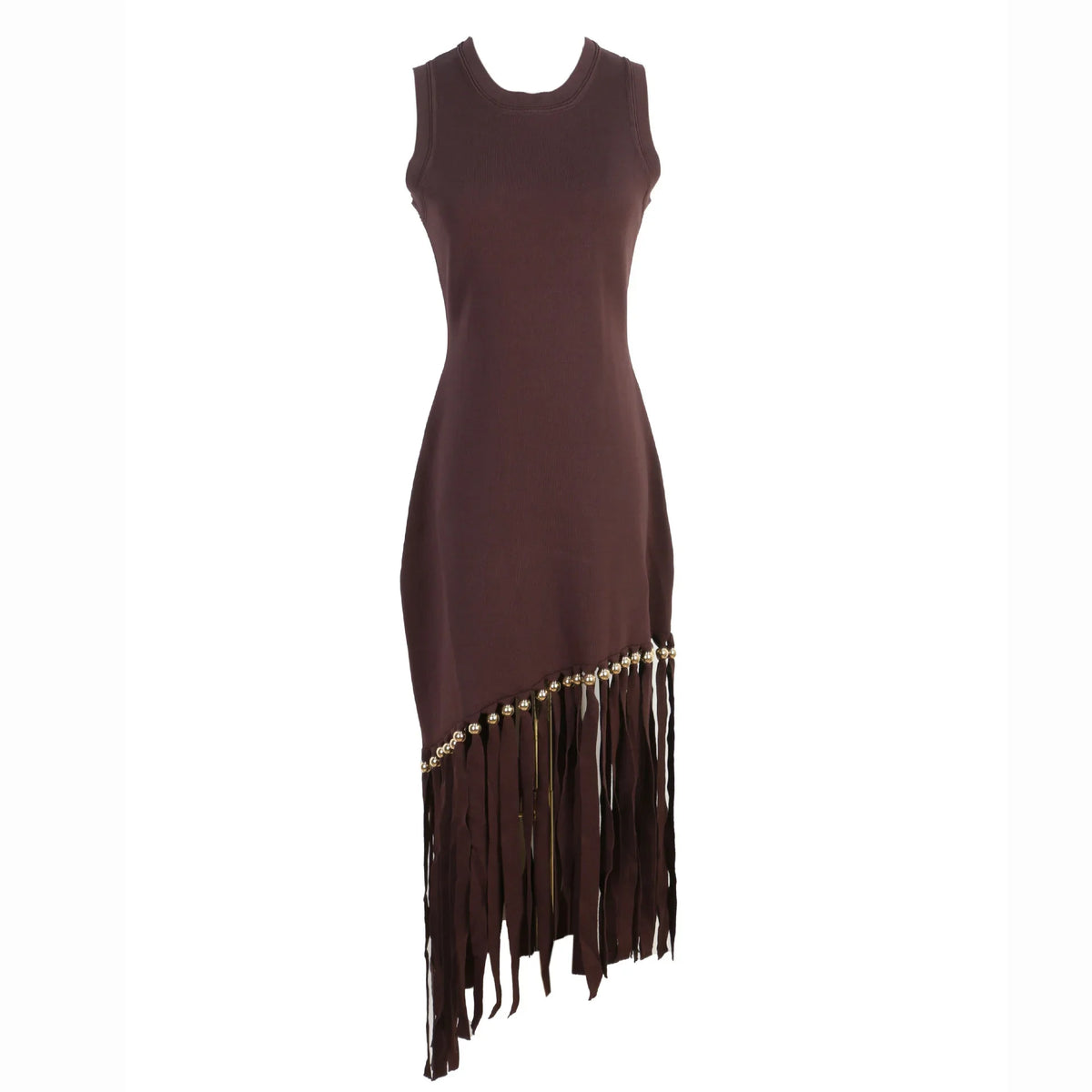Vivacious Knitted Tassel Maxi Dress