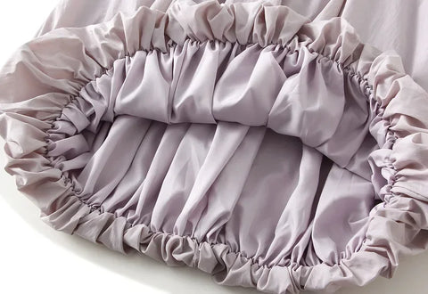 Graceful High Waist Midi Skirt