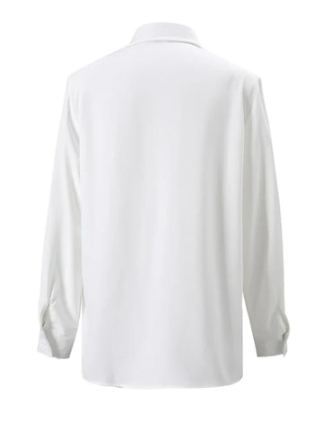 Elegant Pearl Embellished Blouse