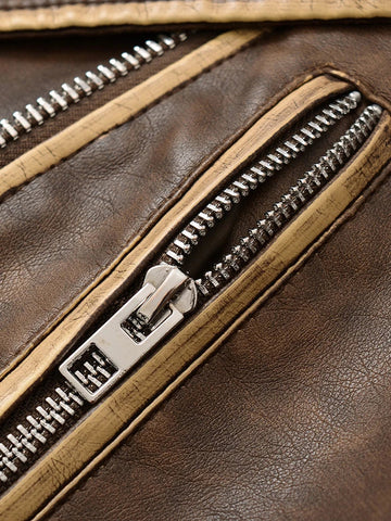 Fearless Faux Leather Moto Jacket