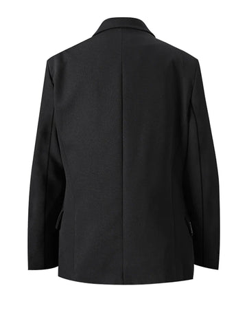 Daring Irregular Mirrored Statement Blazer