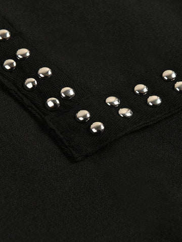 Audacious Rivet Irregular Jacket