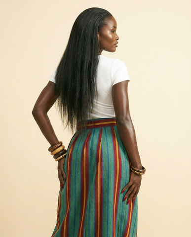 Ilencha | Artisanal Woven Maxi Skirt
