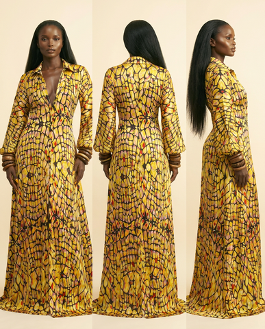 Ileona Silk Dress