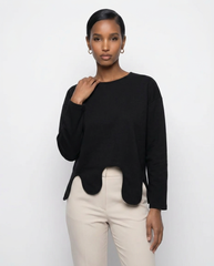 The Onyx Cutaway Pullover