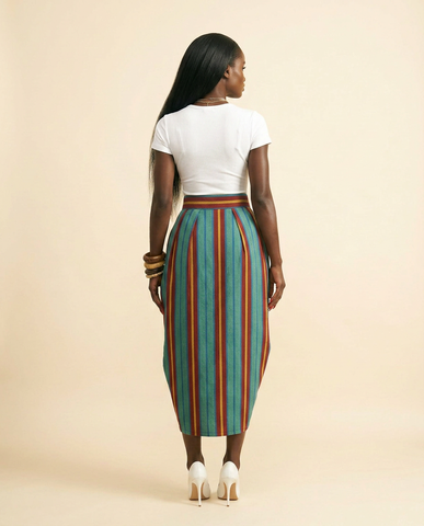 Ilencha | Artisanal Woven Maxi Skirt