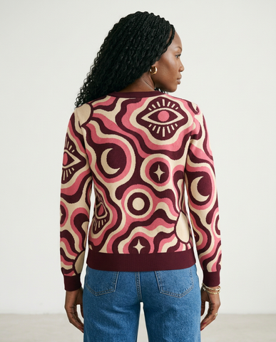 Mystic Jacquard Knit Sweater