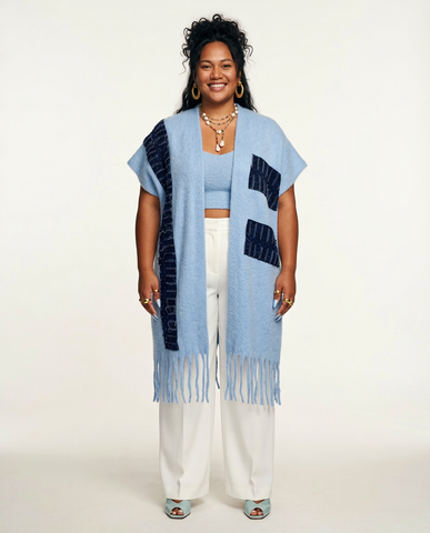 Wanderlust Geometric Tassel Cardigan