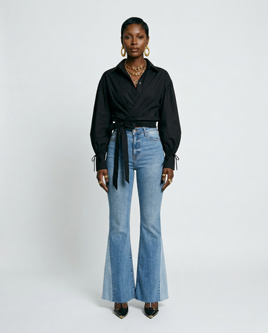 Sovereign Spliced Wrap Top