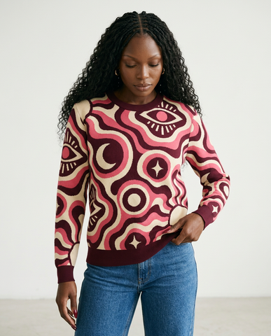 Mystic Jacquard Knit Sweater