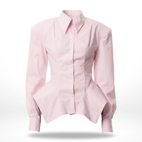 Audacious Striped Fitted Shirt