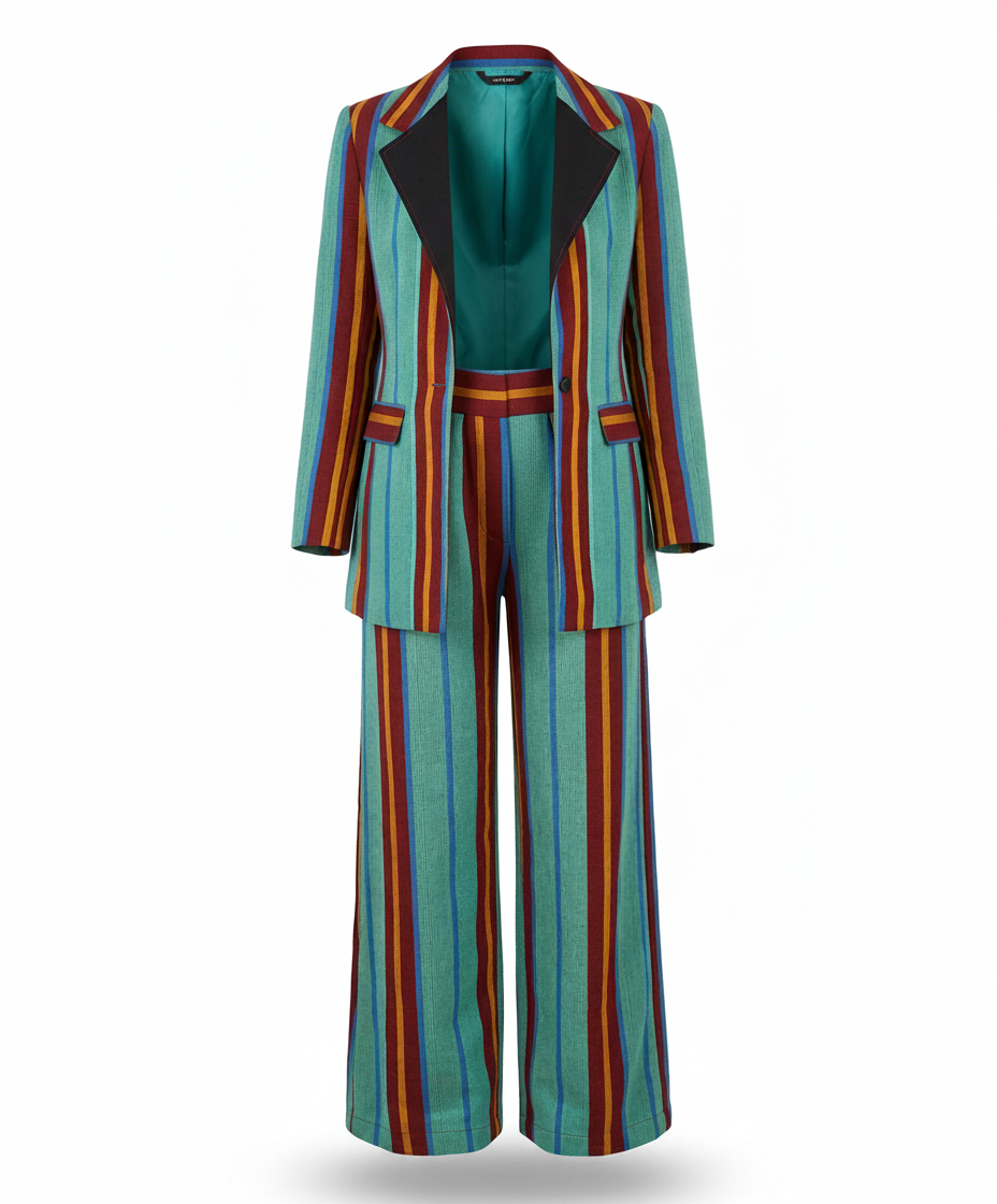 Isimmili Blazer Set