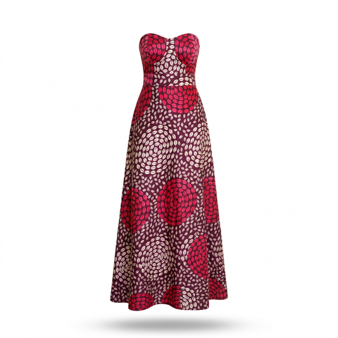 Mbubo Strapless Dress